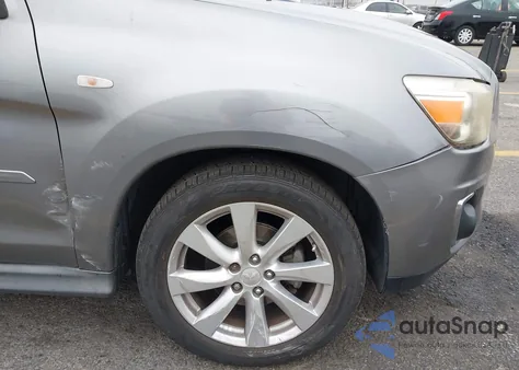 2014 Mitsubishi Outlander Sport Se from USA, damaged, VIN 4A4AP4AU5EE017341